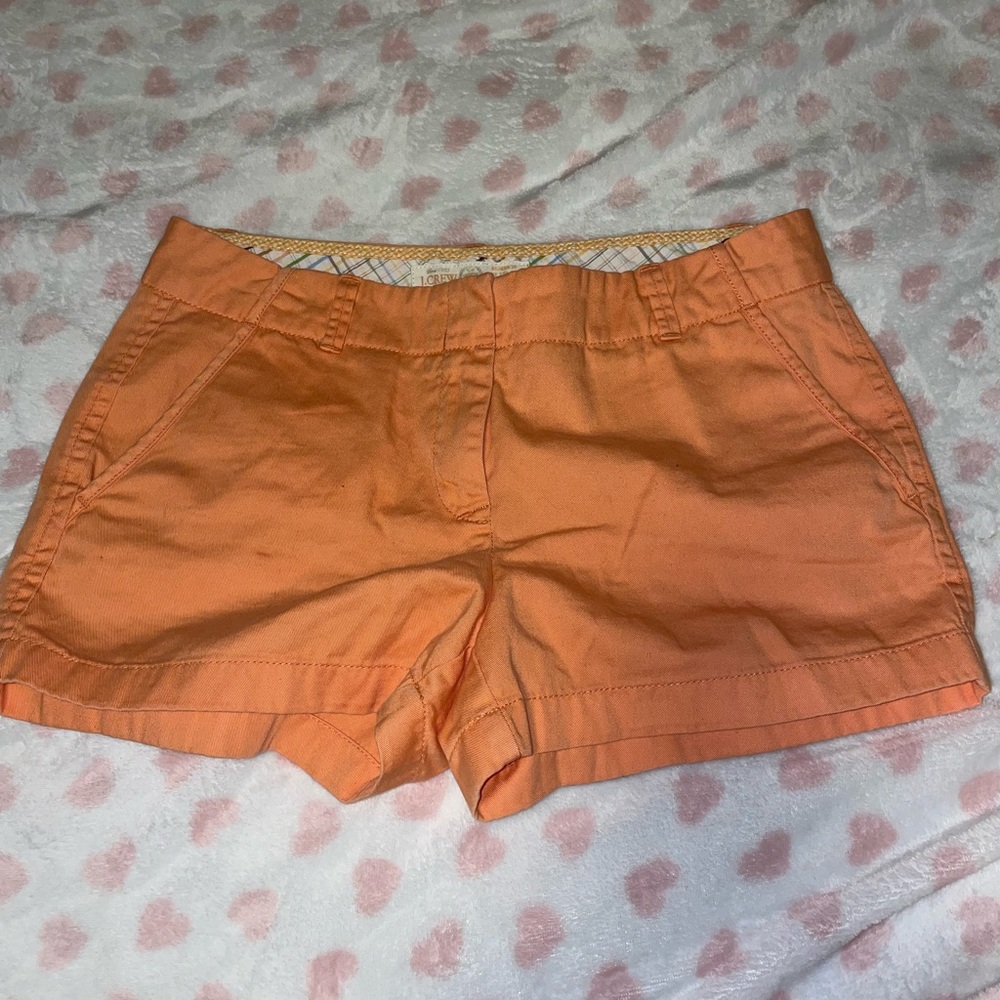 orange shorts